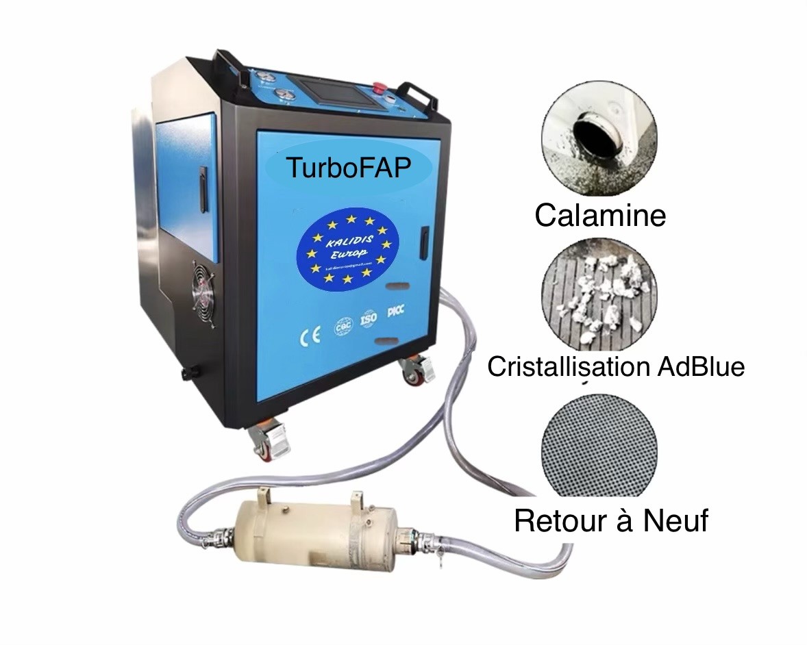 Nettoyage FAP par traitement avec rapport de pression