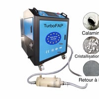 Nettoyage FAP par traitement avec rapport de pression