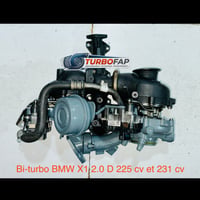 Bi-turbo BMW X1 ; 2.0 D 225 cv et 231 cv