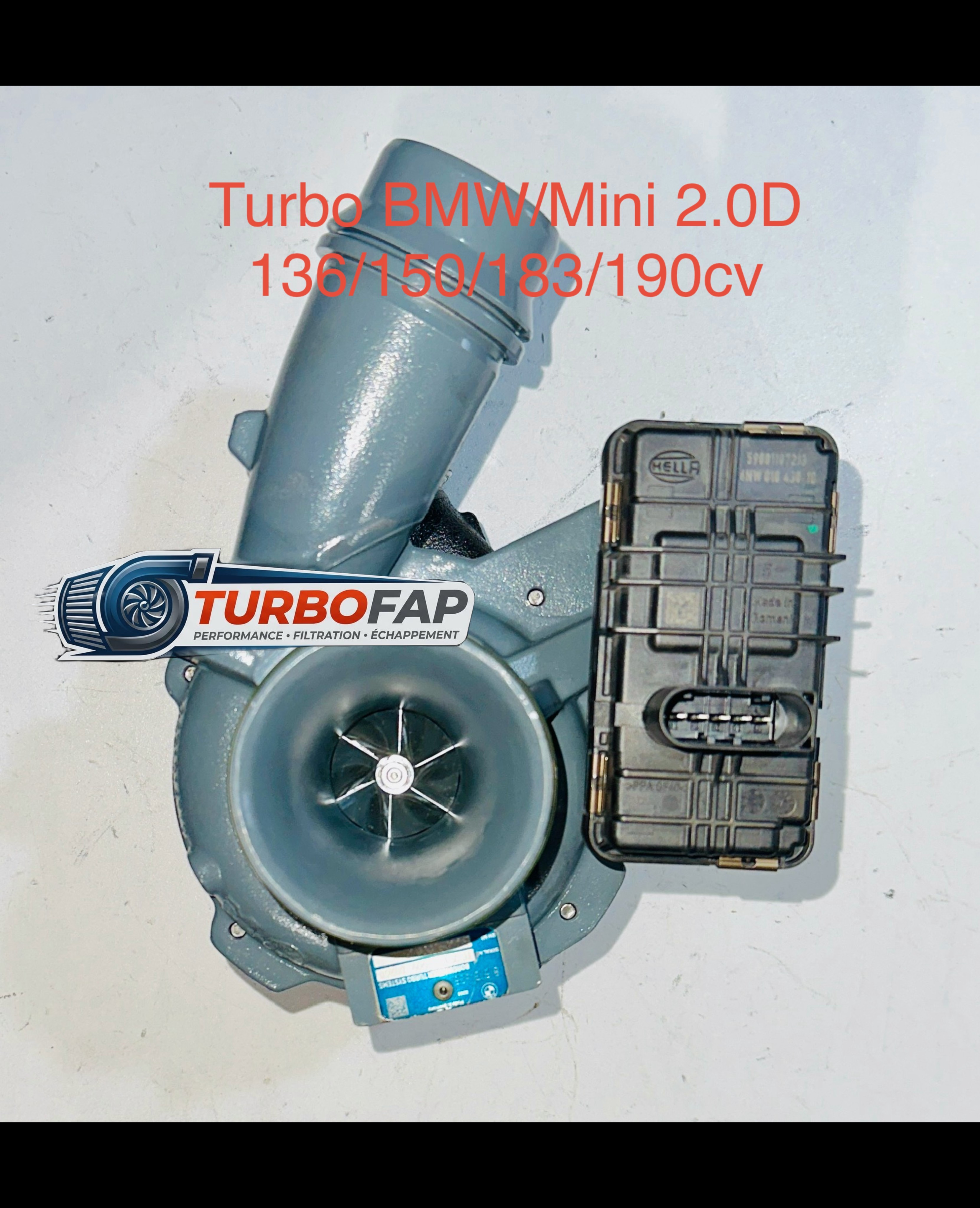 Turbo BMW / Mini 2.0D 136 / 150 / 183 / 190 cv