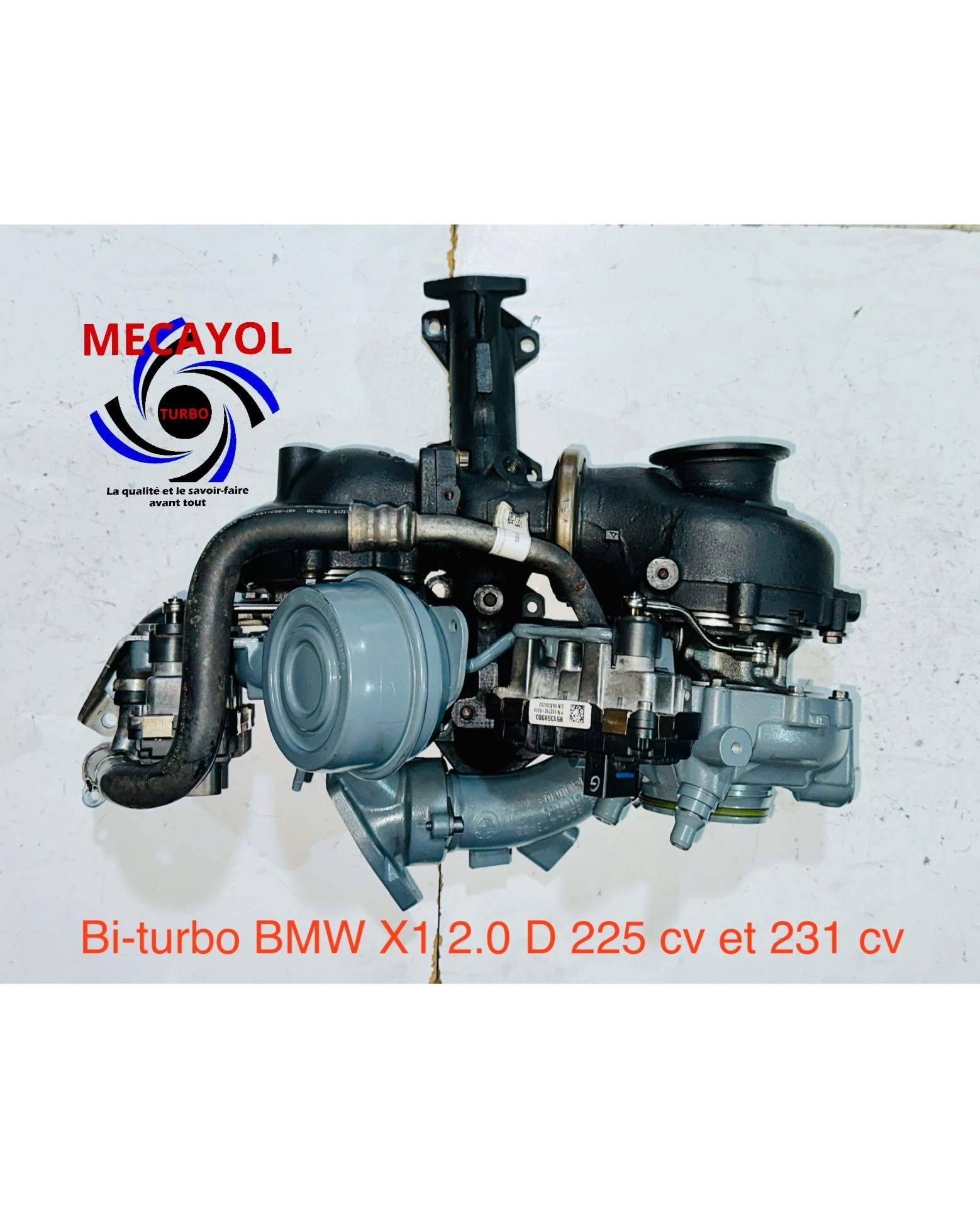 Bi-turbo BMW X1 : 2.0 D 225 cv et 231 cv