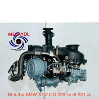 Bi-turbo BMW X1 : 2.0 D 225 cv et 231 cv
