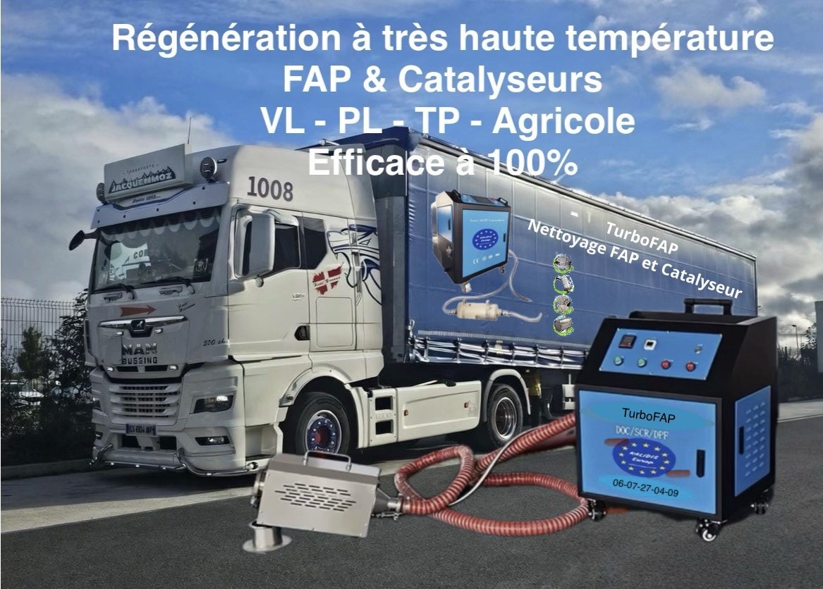 Nettoyage FAP poids lourds