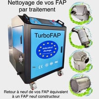 Nettoyage FAP par régénération (400° à 1000°) VL. PL. TP. Agricole